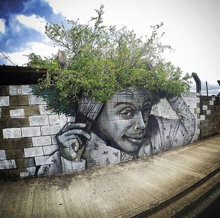 street art meets nature