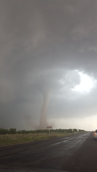 second #tornado formed west