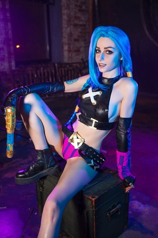 not crazy"💥

#jinx #jinxcosplay #arcane