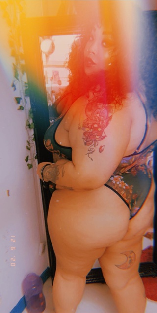 from the front and