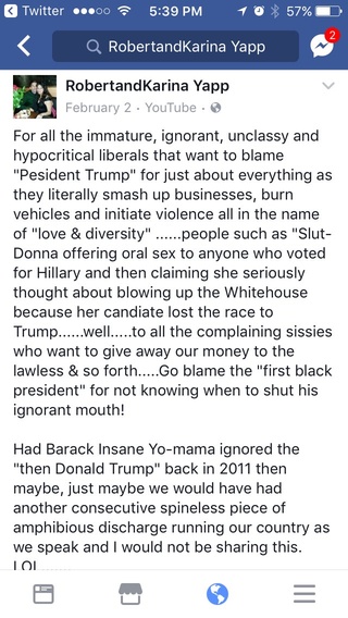 ironic his parents condemn