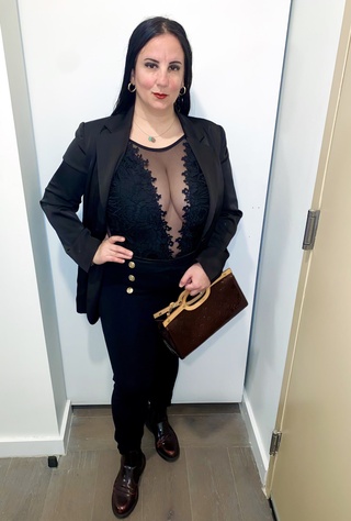 yesterday 
.
#fashion #fashionista #nyc