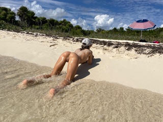 nudist 😈by the sea