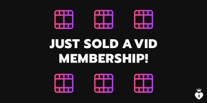 Vid Membership SOLD! I love new members! Join here! https://t.co/RUQtLse1GJ #MVSales https://t.co/Fbdvm6Wp5C