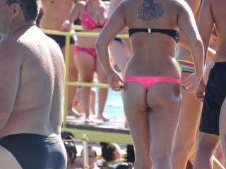 🔥sexy rosa thong🔥 #bigtits