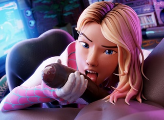 spider gwen hungry for