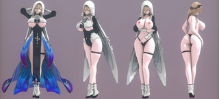 aponia modelo from honkai