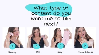 filming new content next