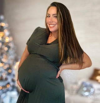 feliz navidad familia hermosa