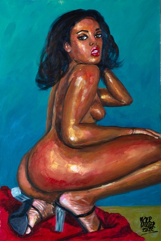 femme accroupie
artist pictor mulier