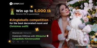 the #jingleballs christmas contest