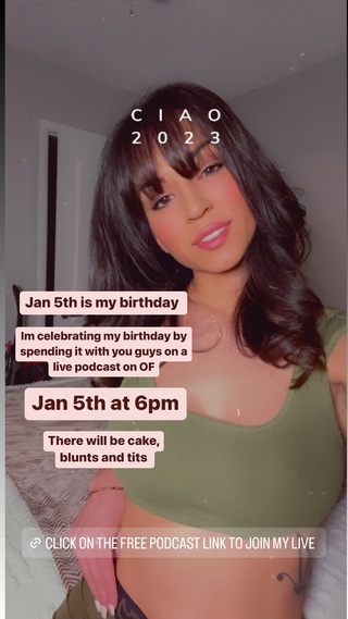 going live birthday and