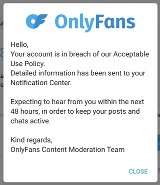bummer just logged onlyfans