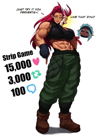 strip game ali~
do for