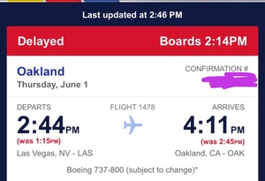 Mind you this isn’t even accurate @SouthwestAir  pilot tells us it’s yet another 30 mins https://t.co/L8G0sWtqEt