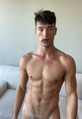 love being covered cum