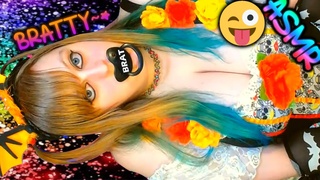 asmr bratty pacifier sucking