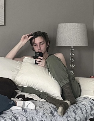 relajándose with the anal