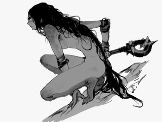 sif @cromafterdark's wolf witch