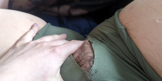 have giant hole shorts