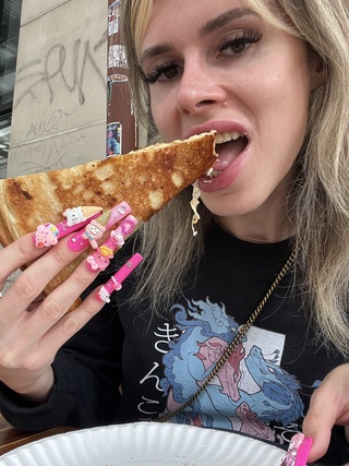 nyc pizza llamada #newyork