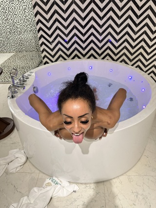 disco jacuzzi was lit