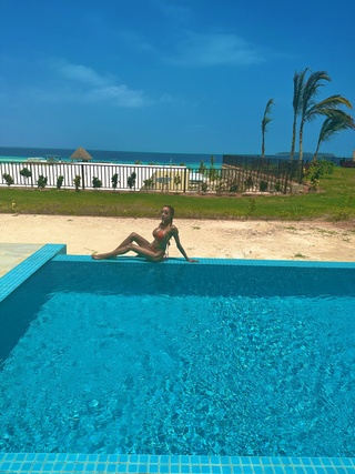 #islandgirl #sunkissed ☀️👙🏝️#africa #marchsunshine