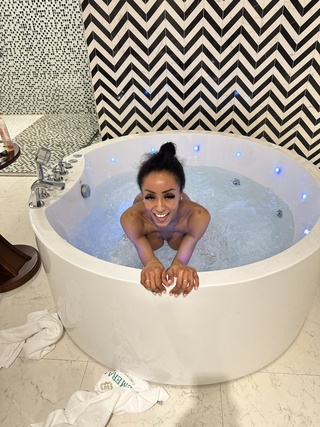 disco jacuzzi was lit