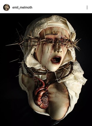 #inquietante quest artista bravissimo