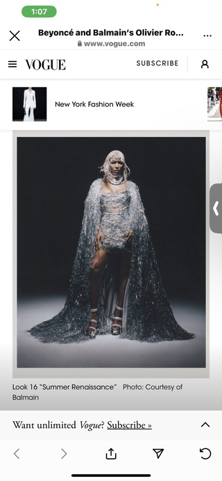 can not believe balmain