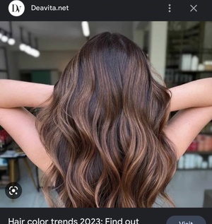 Hair color Inspo , what do you think ?? 
Brown on Brown . Chestnut 🌰 on chocolate 🍫. Brunette hair magic 🪄 

Monday 11am , is when it’s going down. 
First time dying hair in 4 years, gonna be fabulous #VahnAddict #ColorLift #Brunette #insp