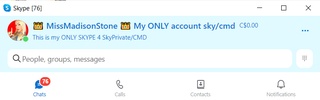 i'll answering skype messages