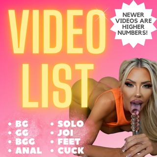 brand new video list