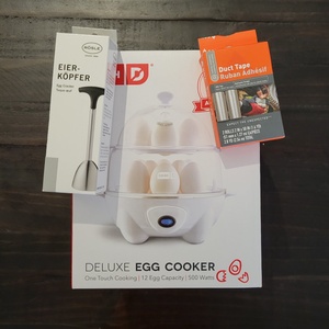 Woodrow, thank you for my gifts. The egg cooker is a much needed addition to my kitchen appliances. https://t.co/X2cGCDoeSn
