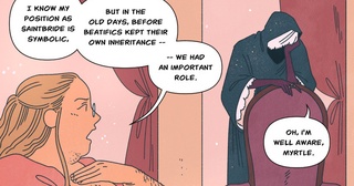 what does mean saintbride?

read