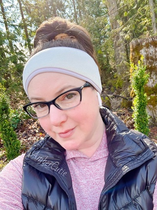 was gorgeous out actually