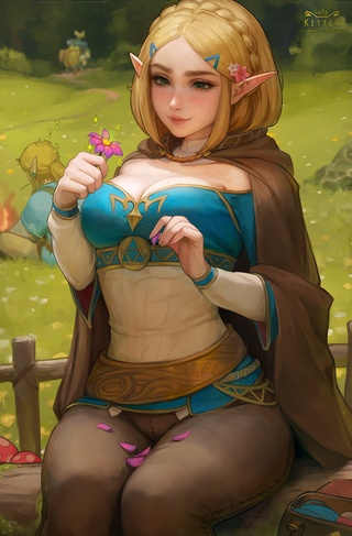 zelda's magic flower 🌸
without