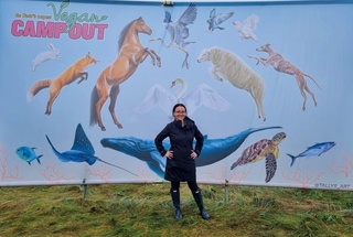 had amazing time @vegancampout