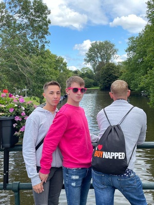 Look out for #boynapped at Amsterdam pride🏳️‍🌈 the boys would love to say hello 👋🏻 😛 https://t.co/unlRFrmxYW