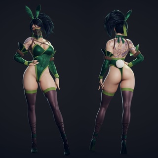 just finished making akali's