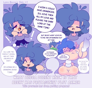 lore dump becca's side.
(further