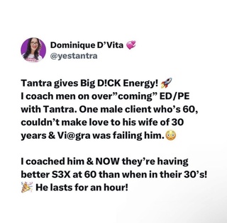 tantra gives men big