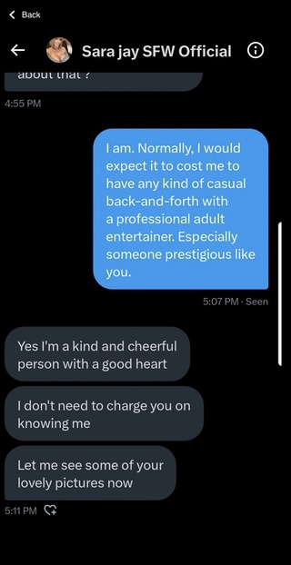 another scammer pretending from