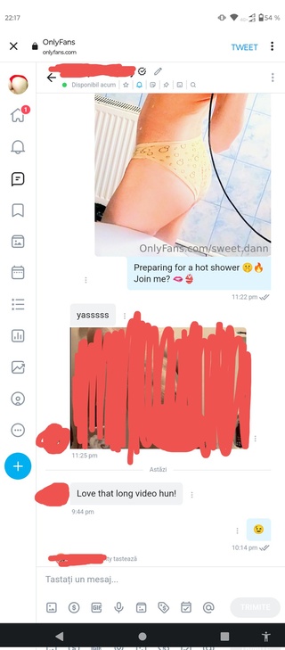 told guys that you