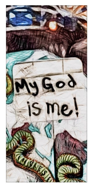 guess who pretending #god